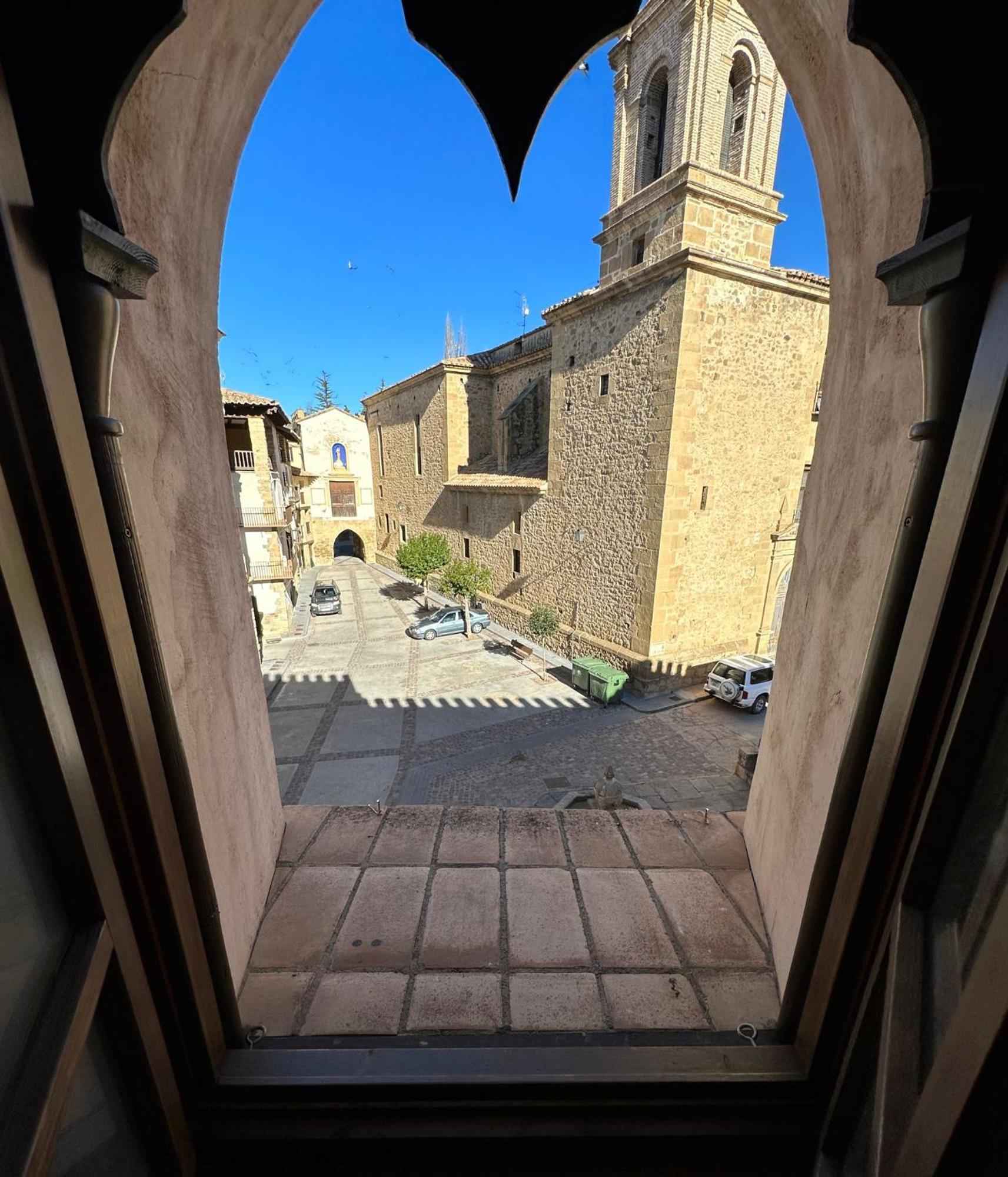 Hotel De La Villa Rubielos De Mora Esterno foto